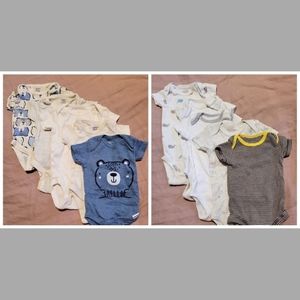 Newborn carter's boys bundle